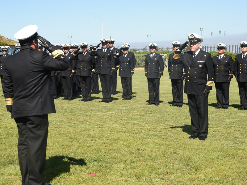 Directemar realizó Ceremonia de Ascensos para Oficiales y Gente de Mar