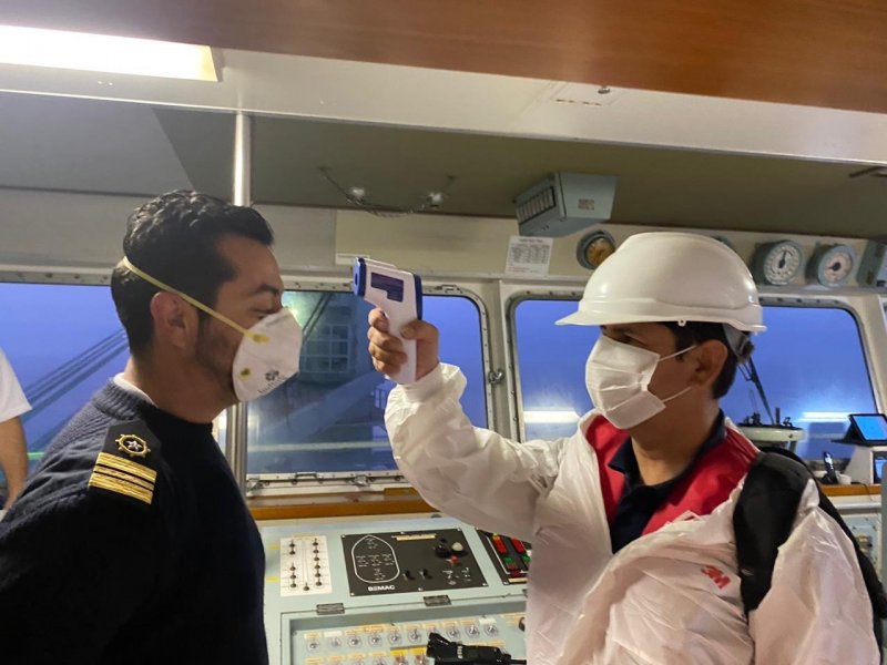 Gobernación Marítima implementa Check Point Sanitario en bahía de Iquique