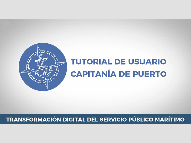 DGe - Tutorial de Usuario Capitanía de Puerto