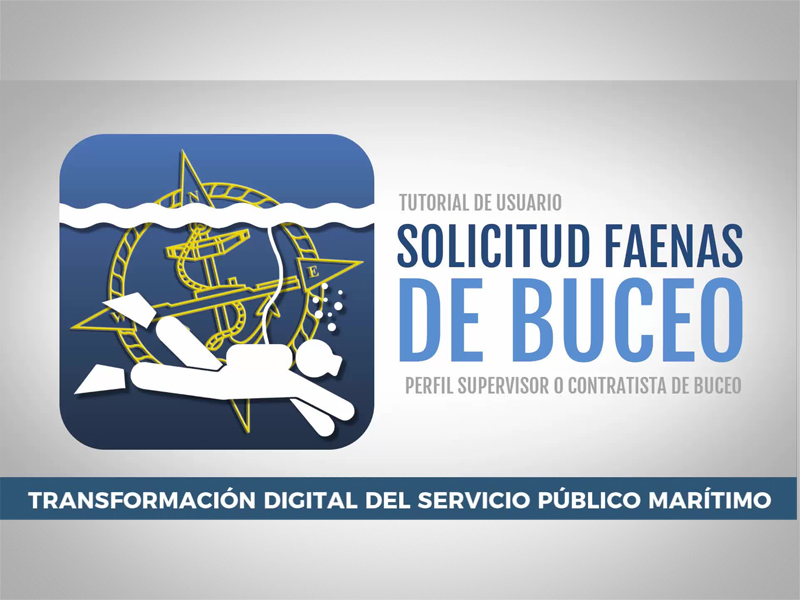 Faenas de Buceo - Tutorial Supervisor o Contratista