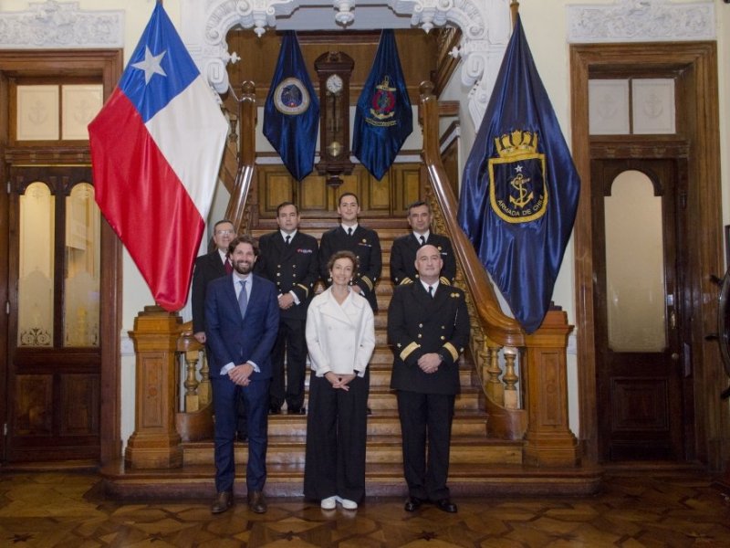Directora General de la UNESCO realizó visita al Servicio Hidrográfico y Oceanográfico de la Armada