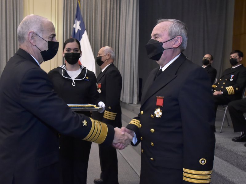 Armada de Chile conmemoró los 204 años de la Marina Mercante Nacional