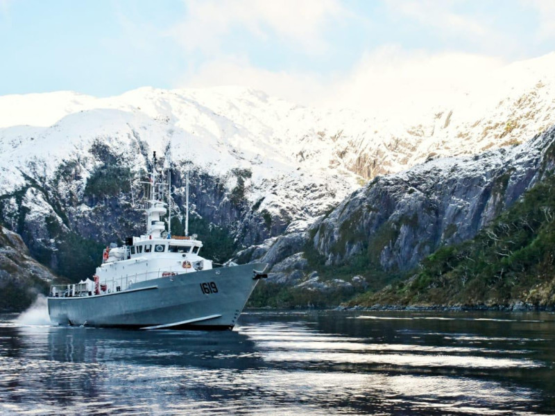 Armada de Chile activó operativo de búsqueda y salvamento marítimo en el sector Canal Montt