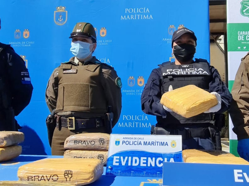 Cerca de 400 kilos de marihuana fueron incautados en la región de Valparaíso