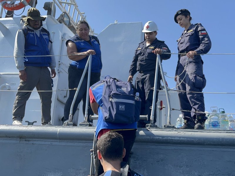 Unidad Marítima LSG “Iquique” apoyó operativo de Censo en localidad aislada
