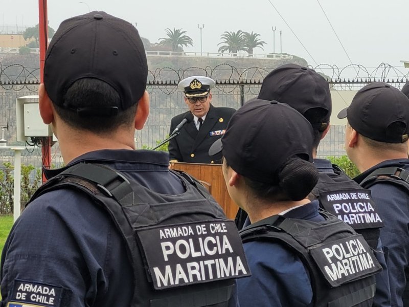 Se graduaron 17 nuevos operadores de Policía Marítima en Valparaíso