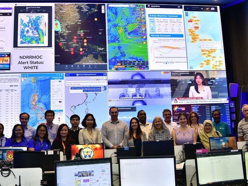 Representante del SHOA participó en el taller de evaluación de capacidades del Sistema de Alerta y Mitigación de Tsunami del Pacífico