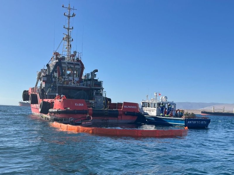 Capitanía de Puerto de Caldera realizó ejercicio de respuesta a la contaminación