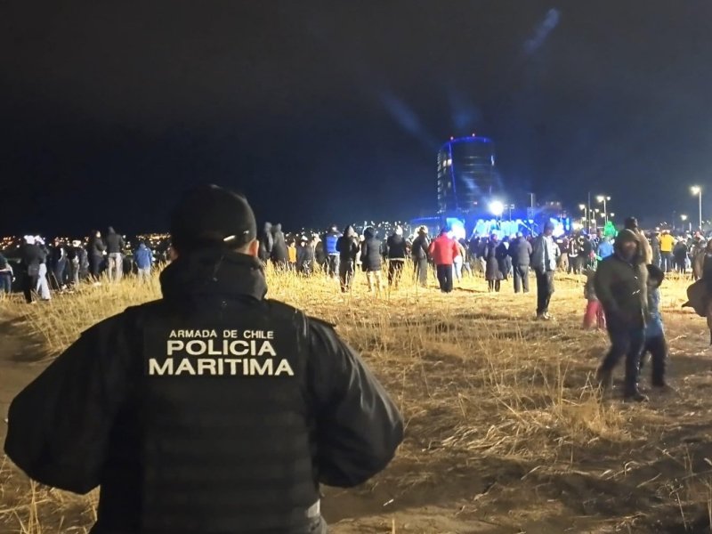 Policía Marítima desplegó operativo de seguridad en Invernadas 2025 en Punta Arenas