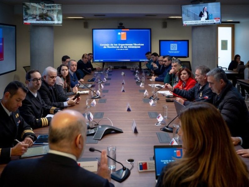 Servicios de la Armada asistieron a la primera reunión del Consejo de Organismos Técnicos de Monitoreo Amenazas