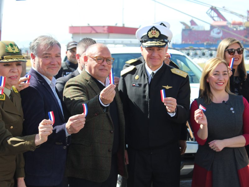Policía Marítima de Valparaíso recibió nuevo equipamiento financiado por el CORE para fortalecer su labor en la región