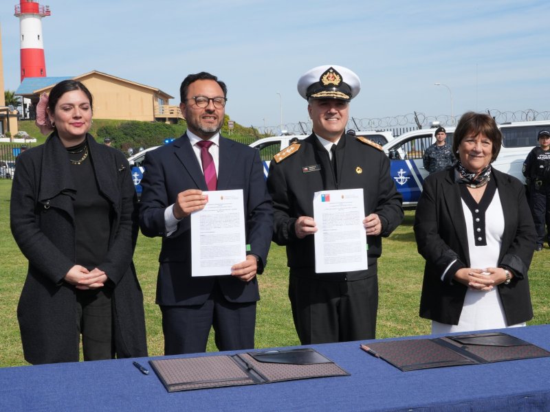 Mindef y Subsecretaría de Seguridad Pública entregan $2 mil millones a DIRECTEMAR para combatir el crimen organizado