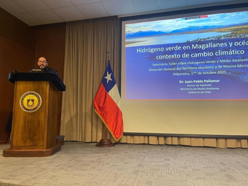 Dirección de Intereses Marítimos y Medio Ambiente Acuático realizó taller “Hidrógeno Verde y Medio Ambiente”