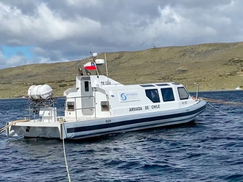 Patrullera Marítima 1250 vuelve a operar en el área de Río Verde
