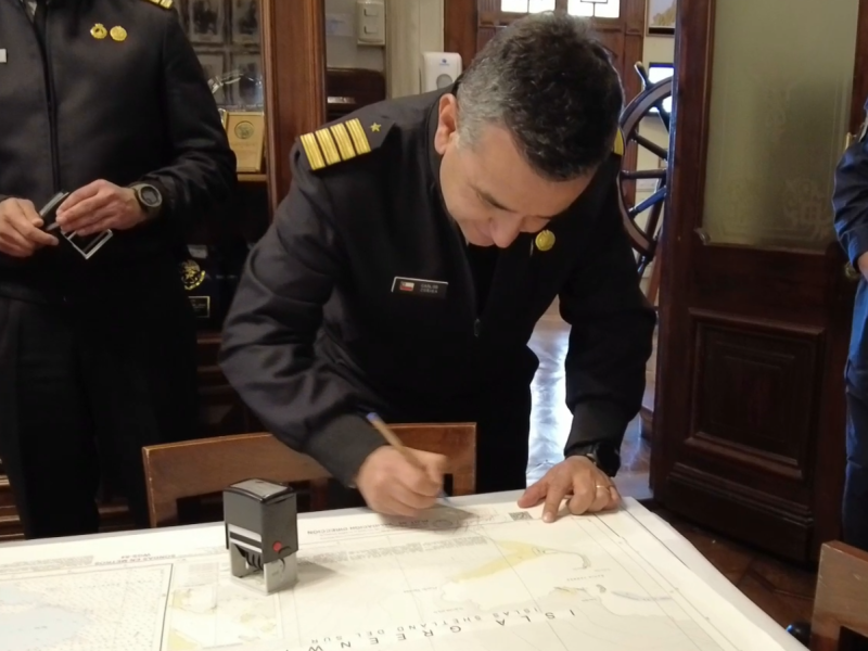 SHOA publica primera Carta Náutica Electrónica S-101 de la Antártica a nivel mundial