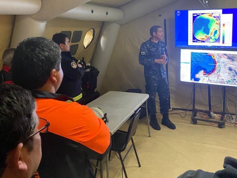 Autoridad Marítima de Coquimbo concluye operativo de rebusca en playa Cuatro Esquinas