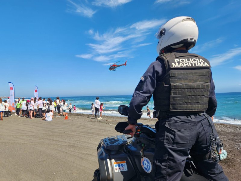 Autoridad Marítima hace un llamado al autocuidado ante el recambio de veraneantes en las playas del país