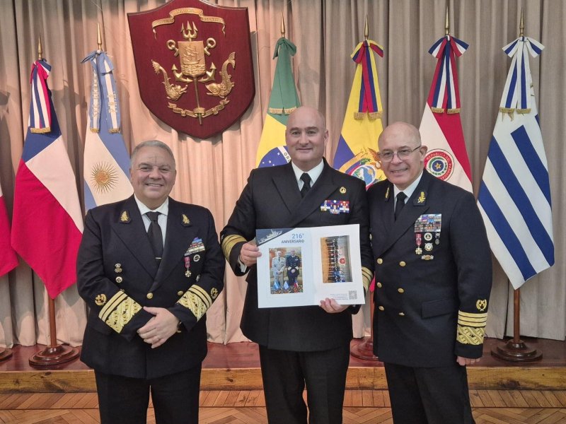 Autoridad Marítima Nacional reafirma cooperación con la Prefectura Naval Argentina en su 216° Aniversario